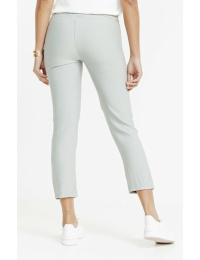 Pantalon fluide élastique au dos