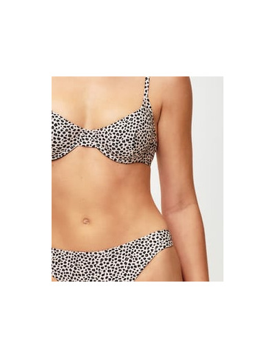 Corbeille - Haut de maillot de bain léopard