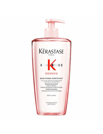 Bain hydra-fortifiant Genesis 500 ml rechargeable
