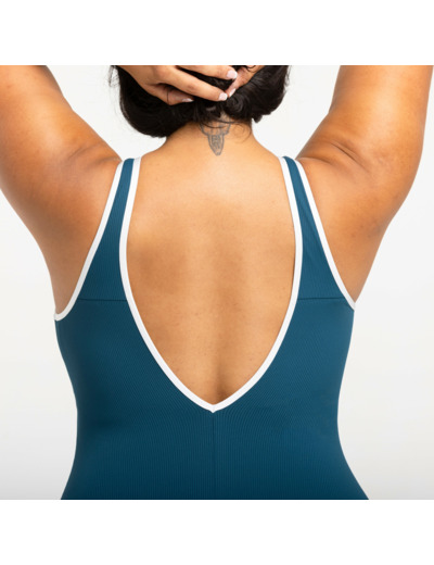 Maillot de bain 1 pièce femme virginia bleu foncé