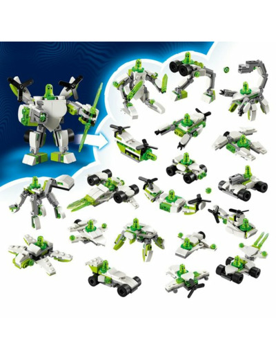 Aventures de Z-Blob : robots et véhicules LEGO DREAMZzz 71487