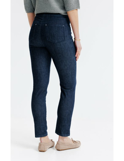 Pantalon en denim et détails fantaisie