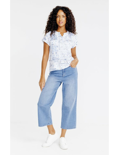 Tee-shirt imprimé manches courtes