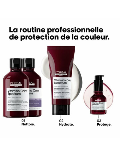 Shampooing neutralisant Vitamino Color Spectrum violet, anti-jaune