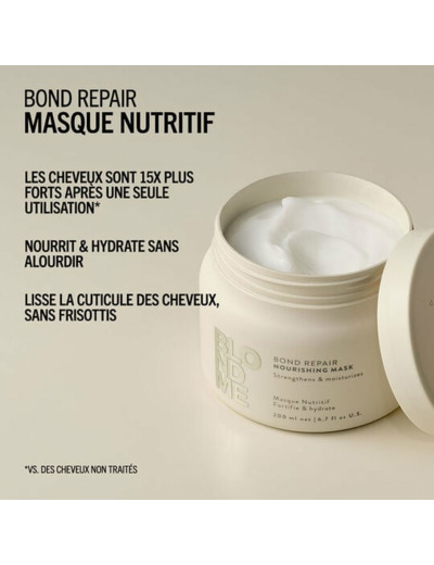 Masque nutritif Blondme Bond Repair