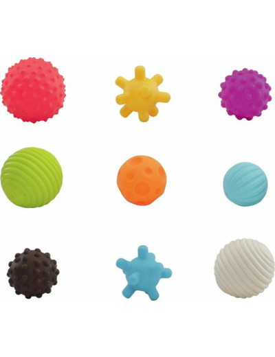 BALLES SENSORIELLES EN SAC