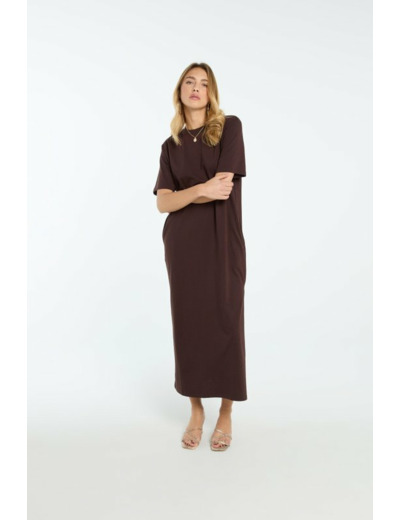 Robe longue en t-shirt