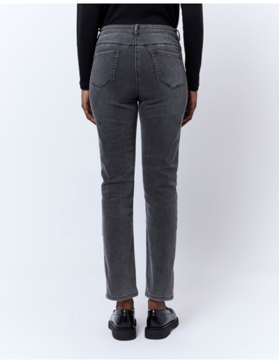 Jean 7/8 slim GRIS Femme