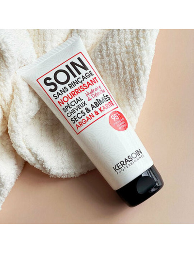 Soin sans rinçage nourrissant pour cheveux secs