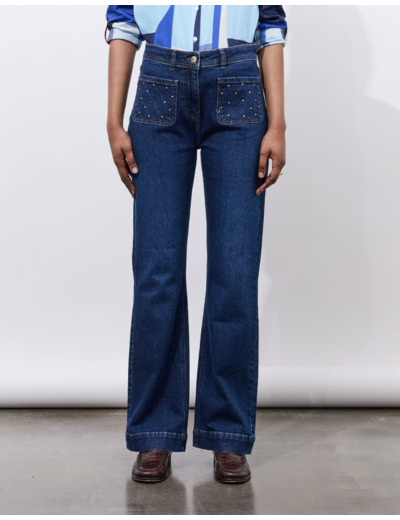 Jean long bootcut MARINE Femme