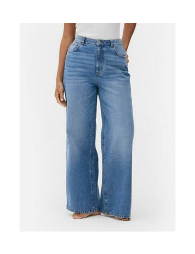 Jean denim ample