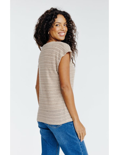 Tee-shirt uni manches courtes