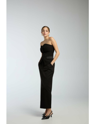 Jupe maxi avec poches