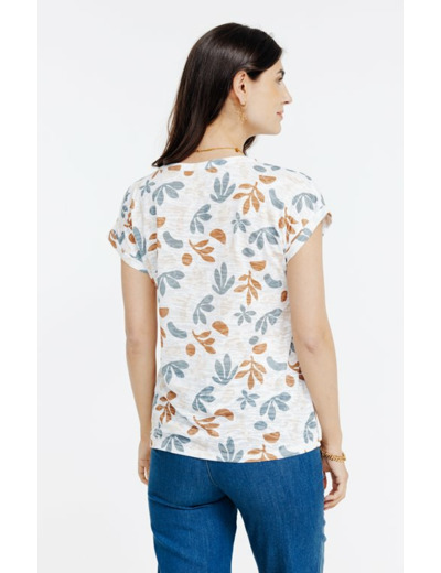 Tee-shirt imprimé manches courtes