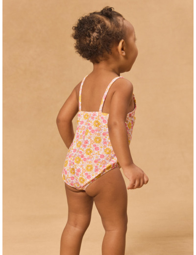 Maillot de bain une pièce imprimé fleuri