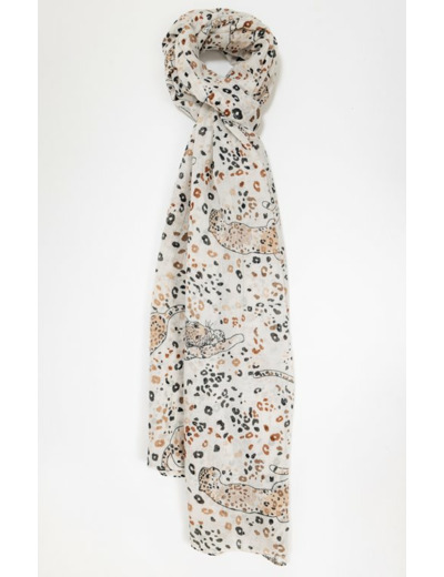 Grand foulard imprimé