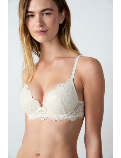 Soutien-gorge N.2 - Le push-up plongeant irisé