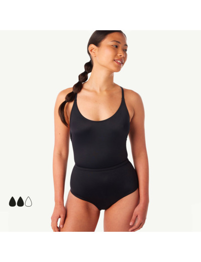 Maillot de bain menstruel étanche 1 pièce Adulte - Flux moyen - SMOON Téthys