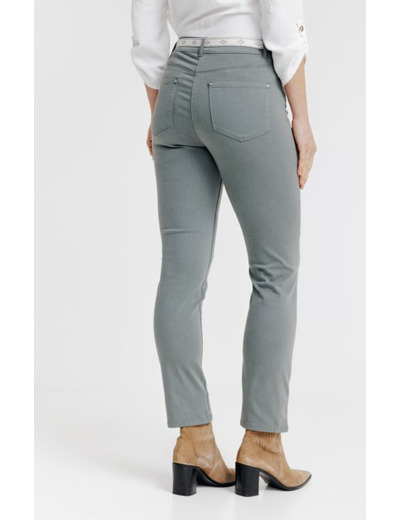 Pantacourt brodé lurex