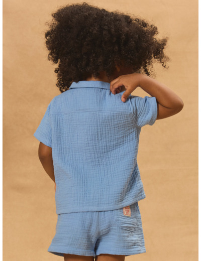 Chemise en double gaze