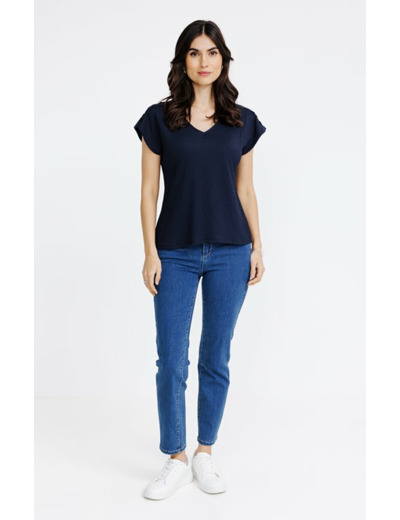 Tee-shirt uni manches courtes