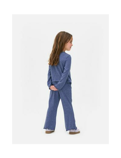 Ensemble t-shirt à nœud et legging évasé