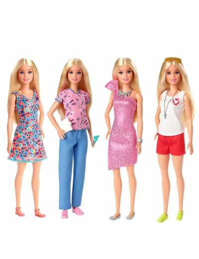BARBIE : POUPÉE ET COFFRET DRESSING DELUXE