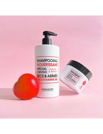 Shampooing nourrissant pour cheveux secs et abimés 500ml