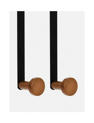Lot de 2 patères de porte