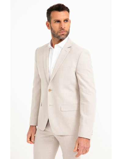 Veste de costume coupe ajustée Sabbia