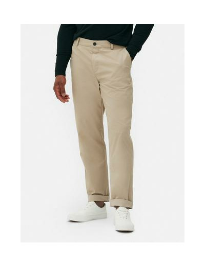 Pantalon chino stretch coupe droite
