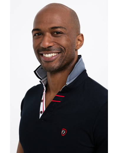 Polo manches courtes Vp marine