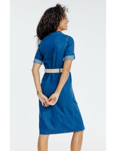 Robe chemise boutonnée