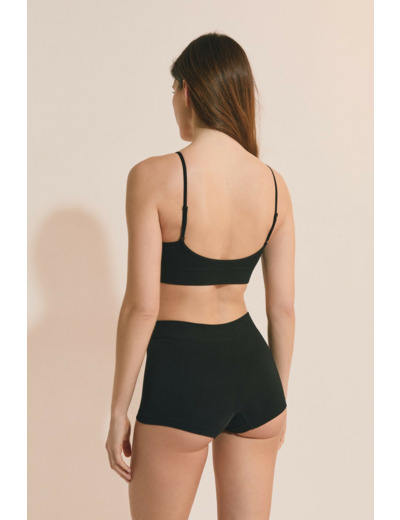 Soutien-gorge brassière col V,Soutien-gorge brassière col V;${refinementColor}