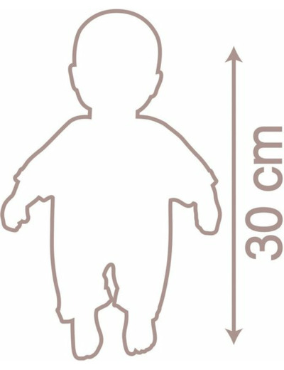 BABY NURSE POUPON FAIT PIPI 30 CM