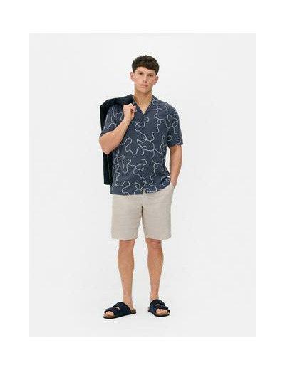 Chemise à tourbillons floqués Kem