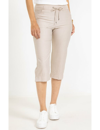 Pantalon coupe jump avec ceinture