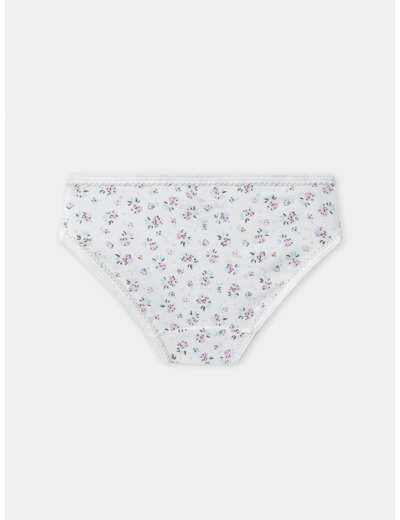 Lot de 5 culottes imprimées ou uni Fille