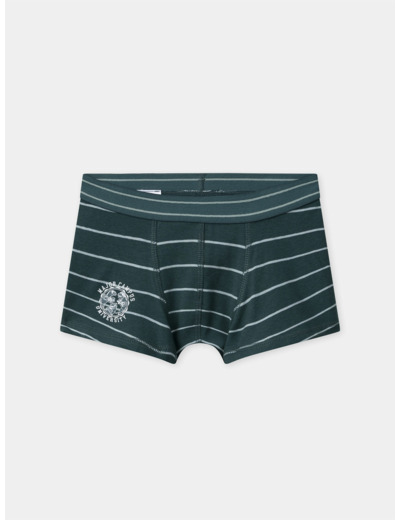 Lot de 3 boxers à rayures, imprimé ou uni Garçon