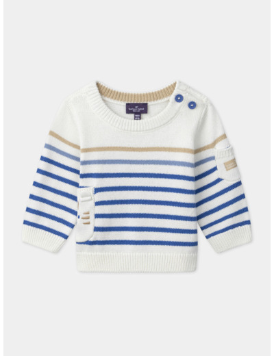 Pull rayé