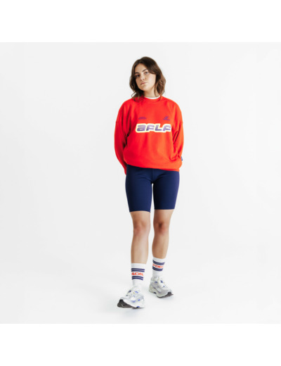 Short cycliste Femme Decathlon AFLF, Bleu