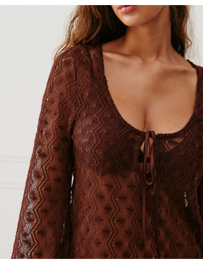 Robe en crochet
