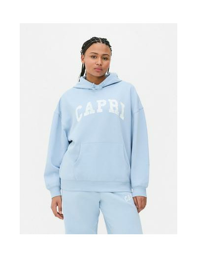 Sweat à capuche oversize à motif