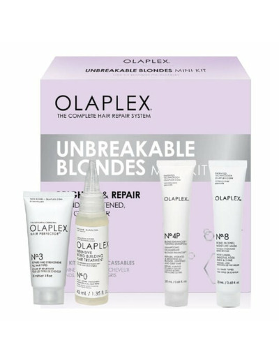 Mini kit pour cheveux blonds incassables