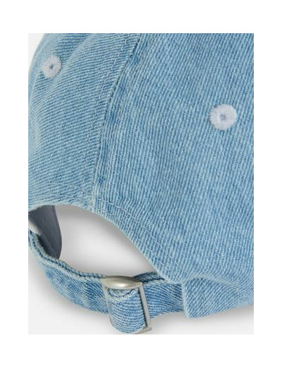 Casquette en denim à initiale