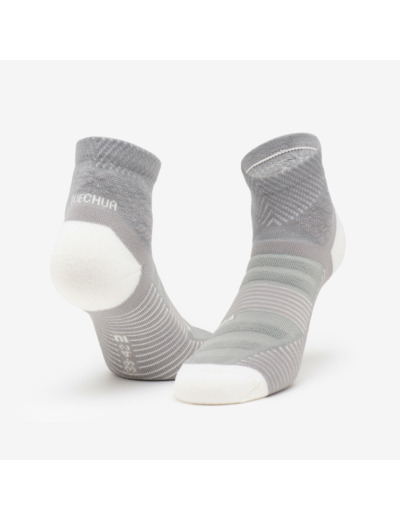 Chaussettes randonnée - hike 900 mid grise - lot de 2 paires