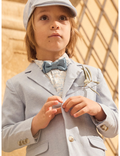 Veste de costume bleue