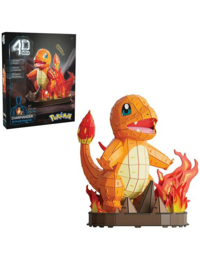 POKEMON SALAMÈCHE - PUZZLE 4D BUILD