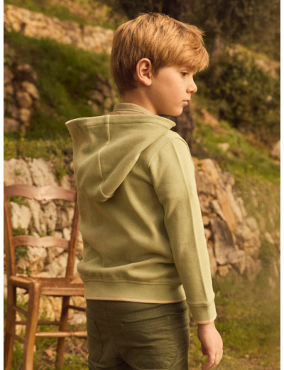 Sweat-shirt zippé Ovni