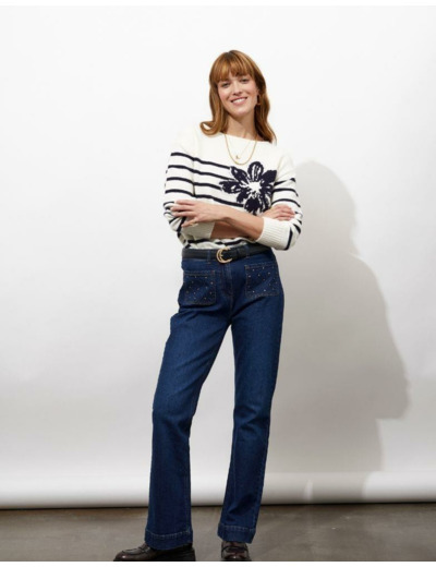Pull marinière rayée MARINE Femme